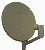 18 inch round satellite dish